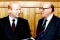 The picture shows Dr. Hans Viessmann and his son Martin Viessmann.